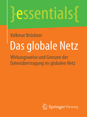 cover image of Das globale Netz